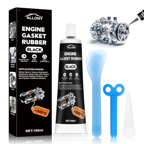 Allony Pasta Nera Guarnizioni Motore, 100 ml