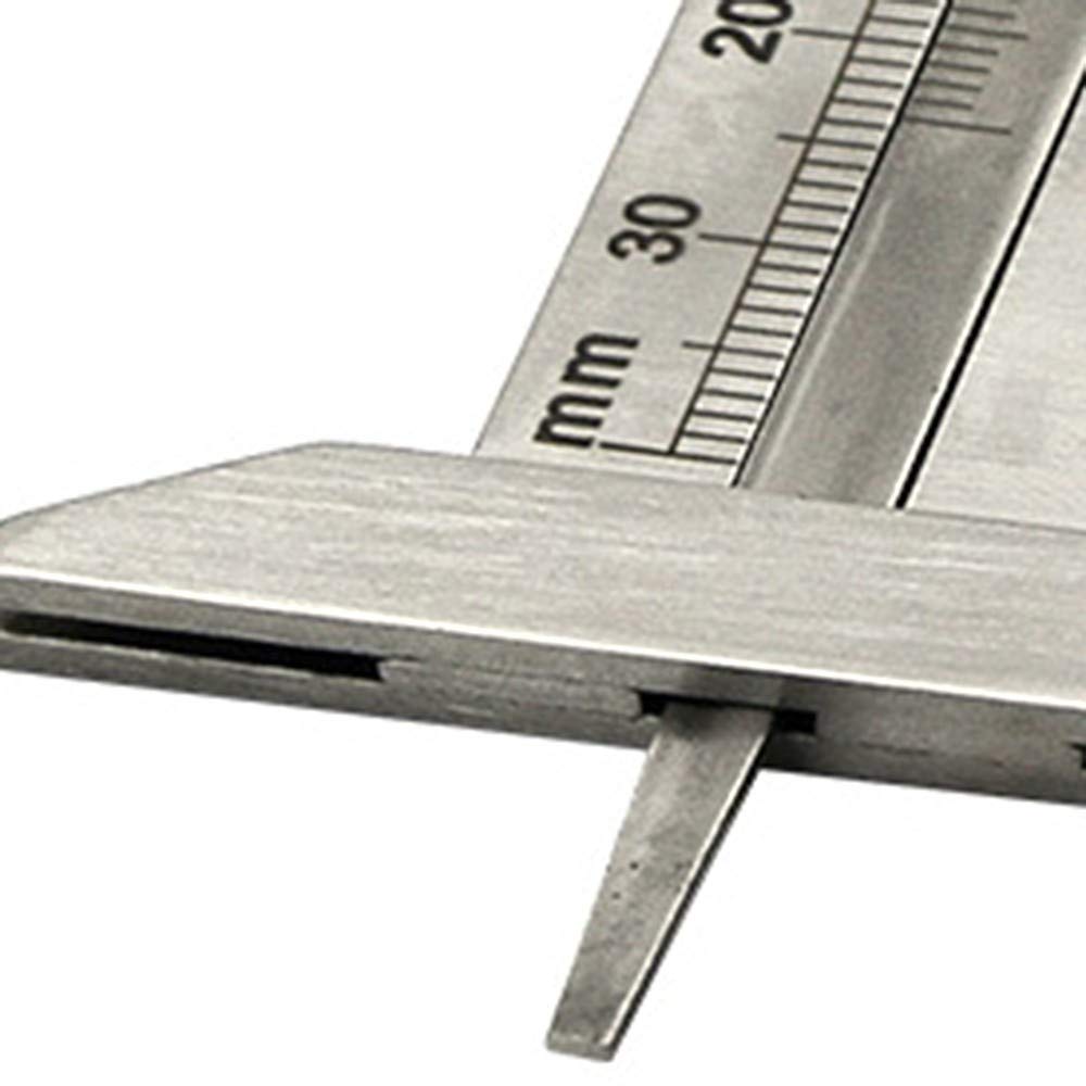 Misuratore Profondità Battistrada Pneumatici,0-30 Mm Digitale Misuratore Profondità Battistrada Acciaio Inox Portatile, Sicurezza Pneumatici Righello