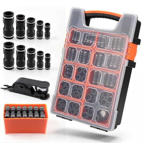 Kit neumático de liberación rápida para reparar mangueras de aire sin herramientas 2