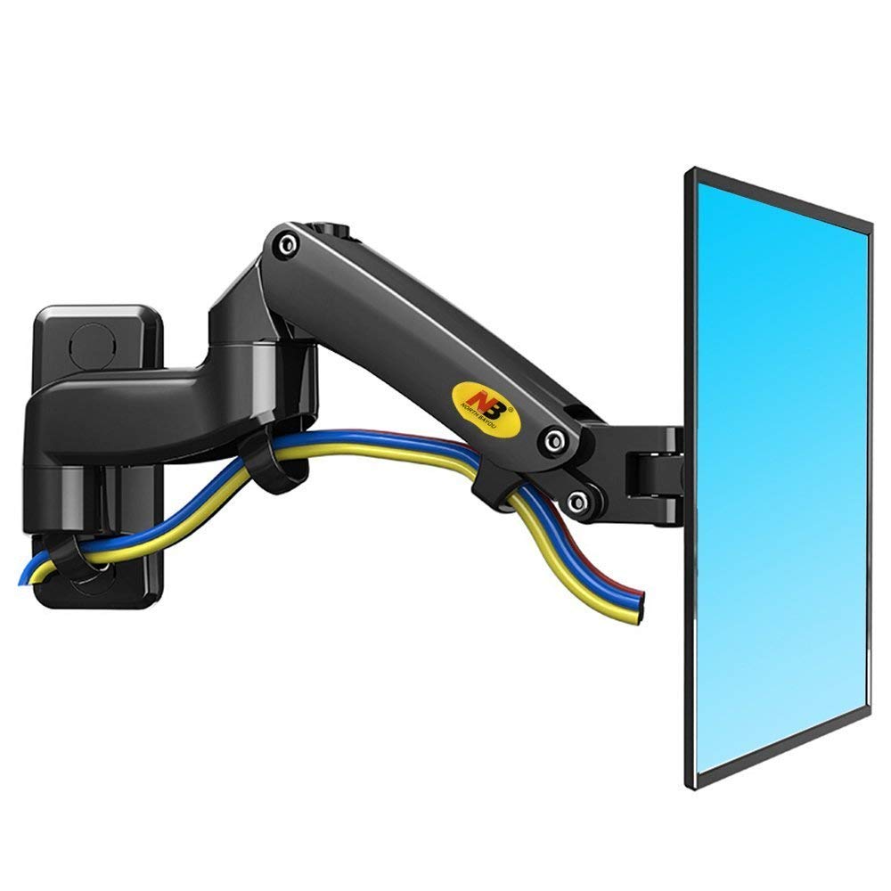 TECVITY® Gas-Strut Monitor Arm for 17” to 35”, Load 3-12kg, Double Extension. (B094DPFGQ5) Amazon Price History, Amazon Price Tracker