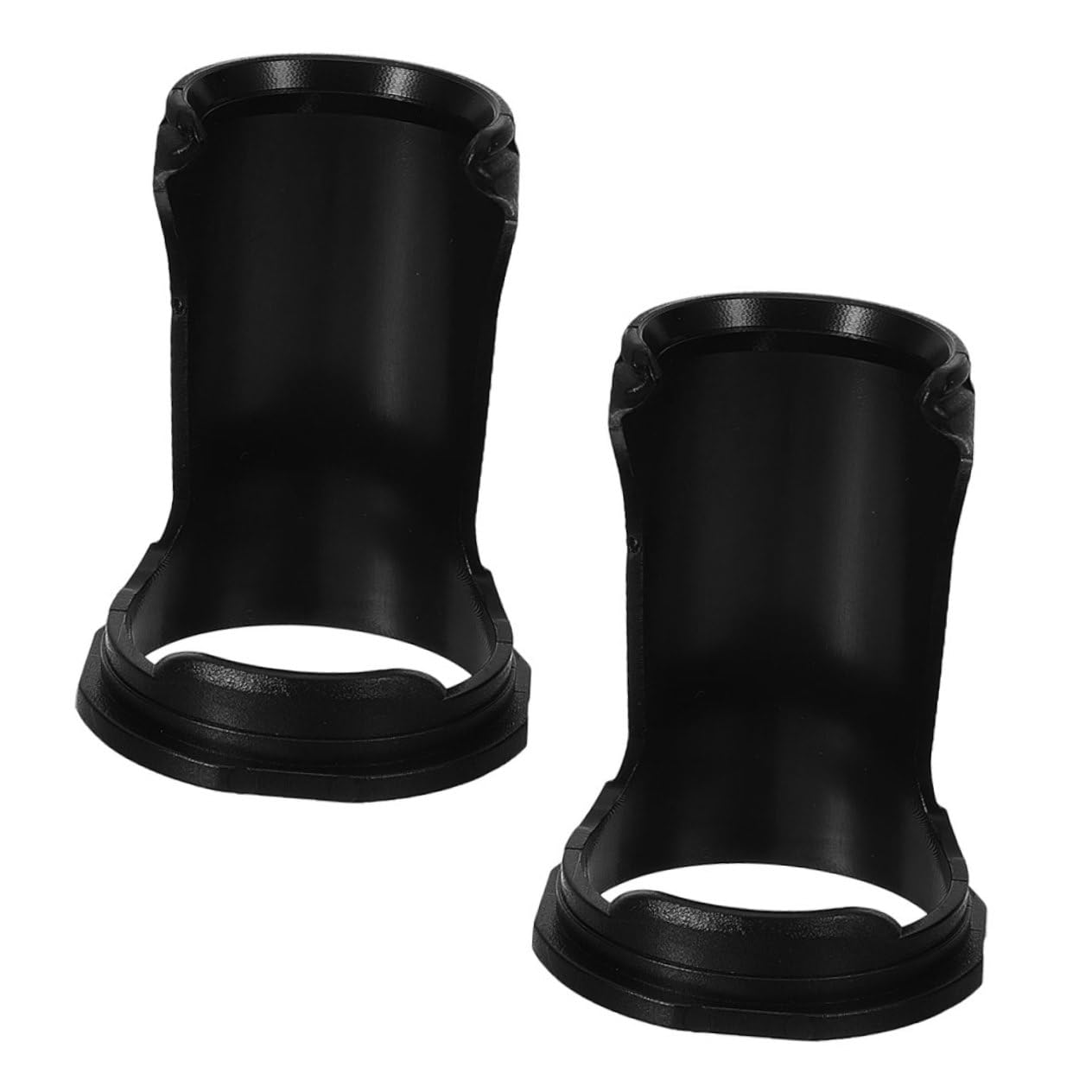 Mikinona Elegant 2-pack Shaving Brush Stand Drying Rack Mount for Razor Men's Shaving Accessory Holder Home Beauty Supply