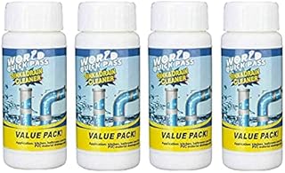 4PACK Powerful Sink and Drain Cleaner, Portable Powder Cleaning Tool Super Clog Remover Chemical Powder Agent for Kitchen Toilet Pipe Dredging