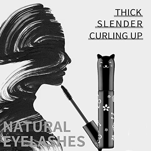 Black Mascara Primer - Lengthening , Better Than Fiber -Long Lasting - No Clumping Voluminous Exquisite Thickening Mascara Twice The Product In Each Tube. #TOP5