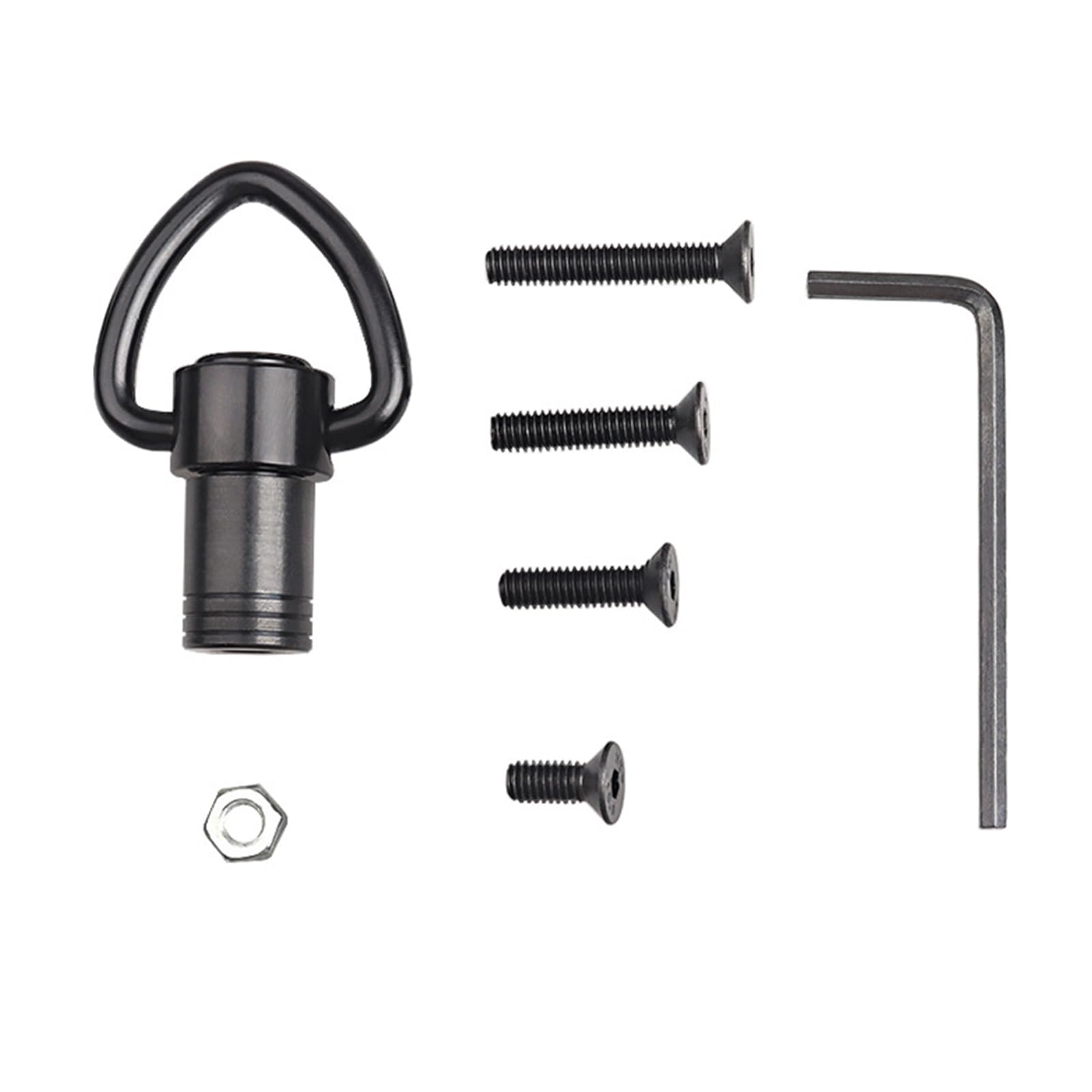 High Strengths Steel Clamping Rings Push Button Release Clamps Metal Fastener With Installation Tool