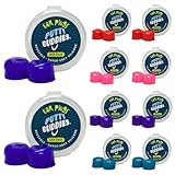 Putty Buddies Earplugs Schwimmen super weich und bequem für Kinder (Wasser - Block) 10 Paare Gemischt