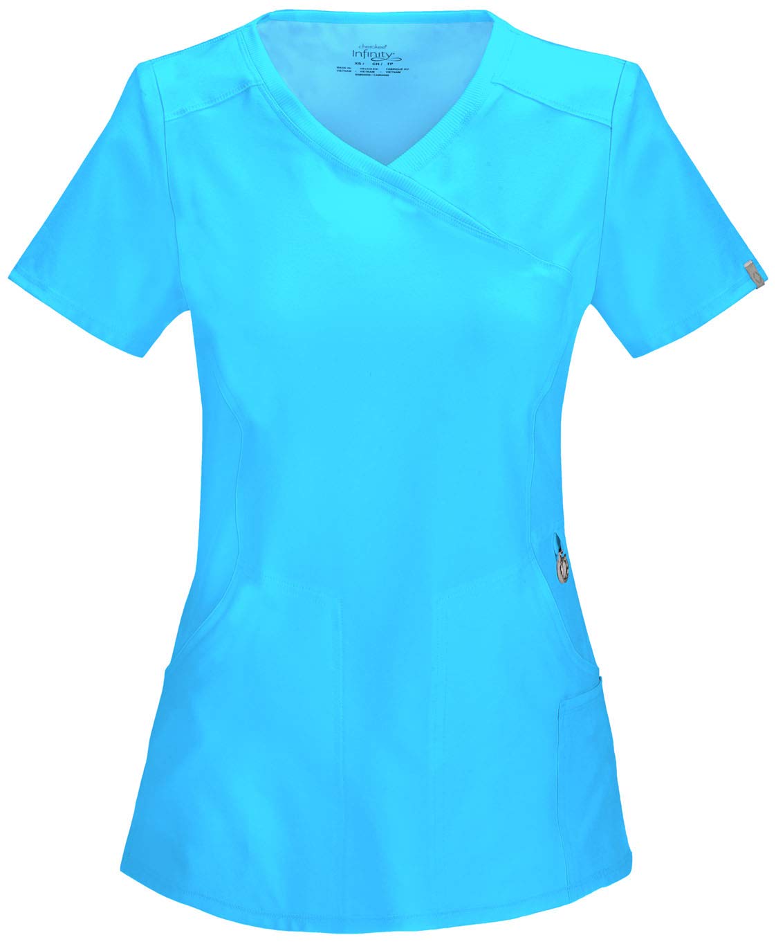Infinityby Cherokee Women Nurse Scrubs Top Mock Wrap - 2625A
