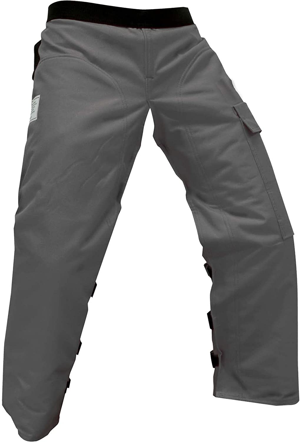 'COLD CREEK LOGGERS Chainsaw Apron Safety Chaps with Pocket (37'' GREY)'