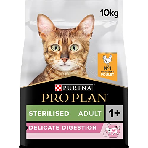 Purina Pro Plan Sterilised Delicate Digestion Adult 1+ Crocchette Gatti con Pollo 10kg