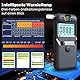 Alkoholtester, Professioneller Promillemessgerät mit 20 Mundstücken, Hochpräziser Persönlicher Alkoholmessgerät mit Digitalem LCD-Display für Schnelle und Genaue Ergebnisse, für Zuhause und Partys