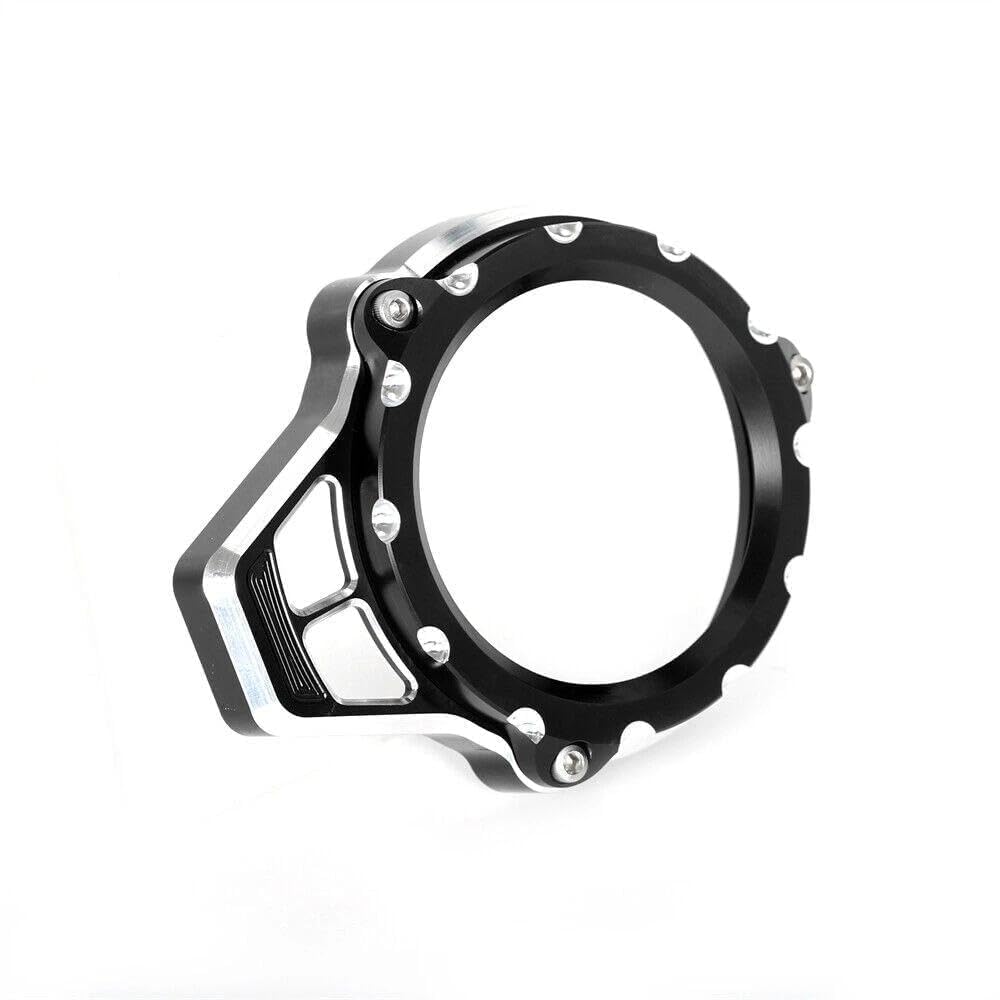 Anello di copertura trasparente per tachigrafi 3D CNC compatibile con Monkey 125 DAX125 ST125 Trail 125 CT 125 2018-2024 (nero)