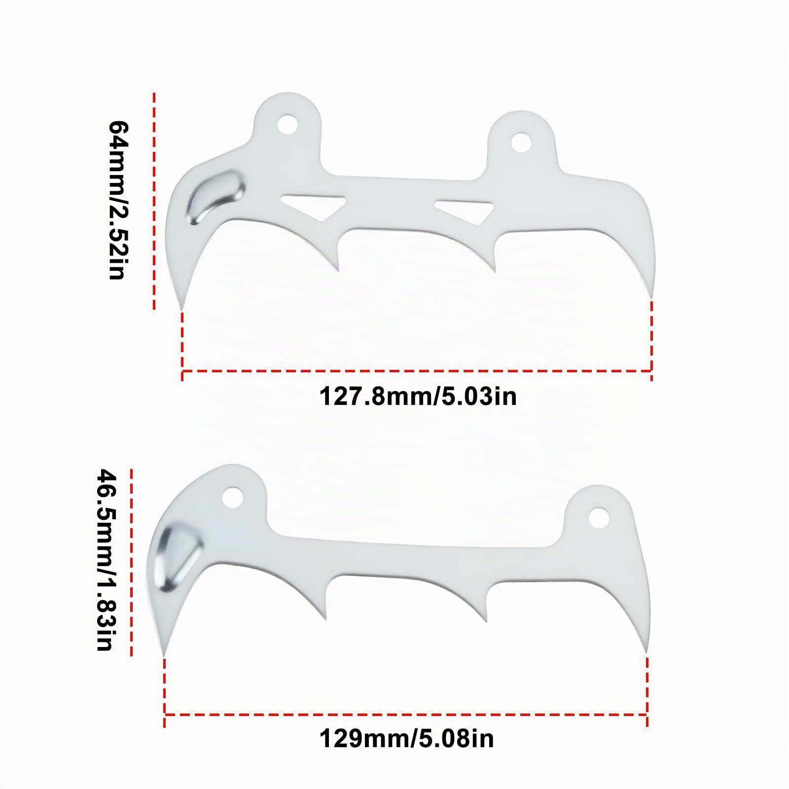 2pcs Pointes et Embouts de Tronçonneuse 0000-660-0800 Compatible avec Stihl MS 260 261 CQ 361 CB