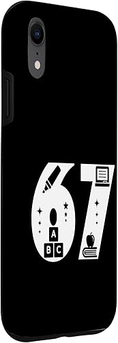 Miniatura 3 de 67 Days of School Back to School Learning Number Design Case for iPhone XR