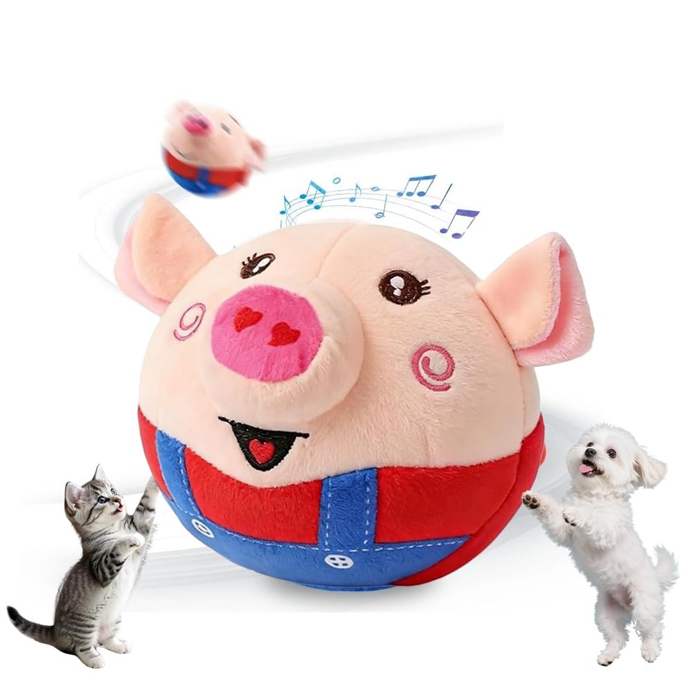 Amazon | Zoriva 犬 おもちゃ 動く 電動ボール 音楽付き 録音機能