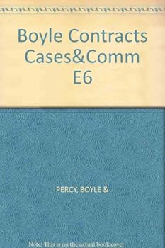 Paperback Contracts: Cases and commentaries Book