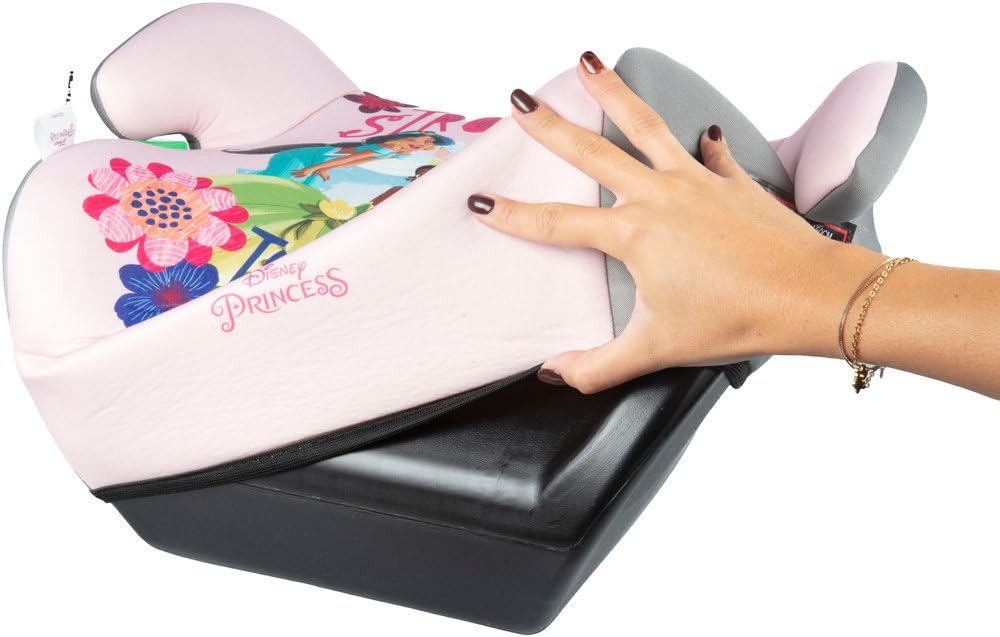 Siège auto enfant Princesses Disney i-Size ECE R129. Siège auto pour la sécurité des enfants d'une hauteur de 125 à 150 cm. Siège auto avec princesses.
