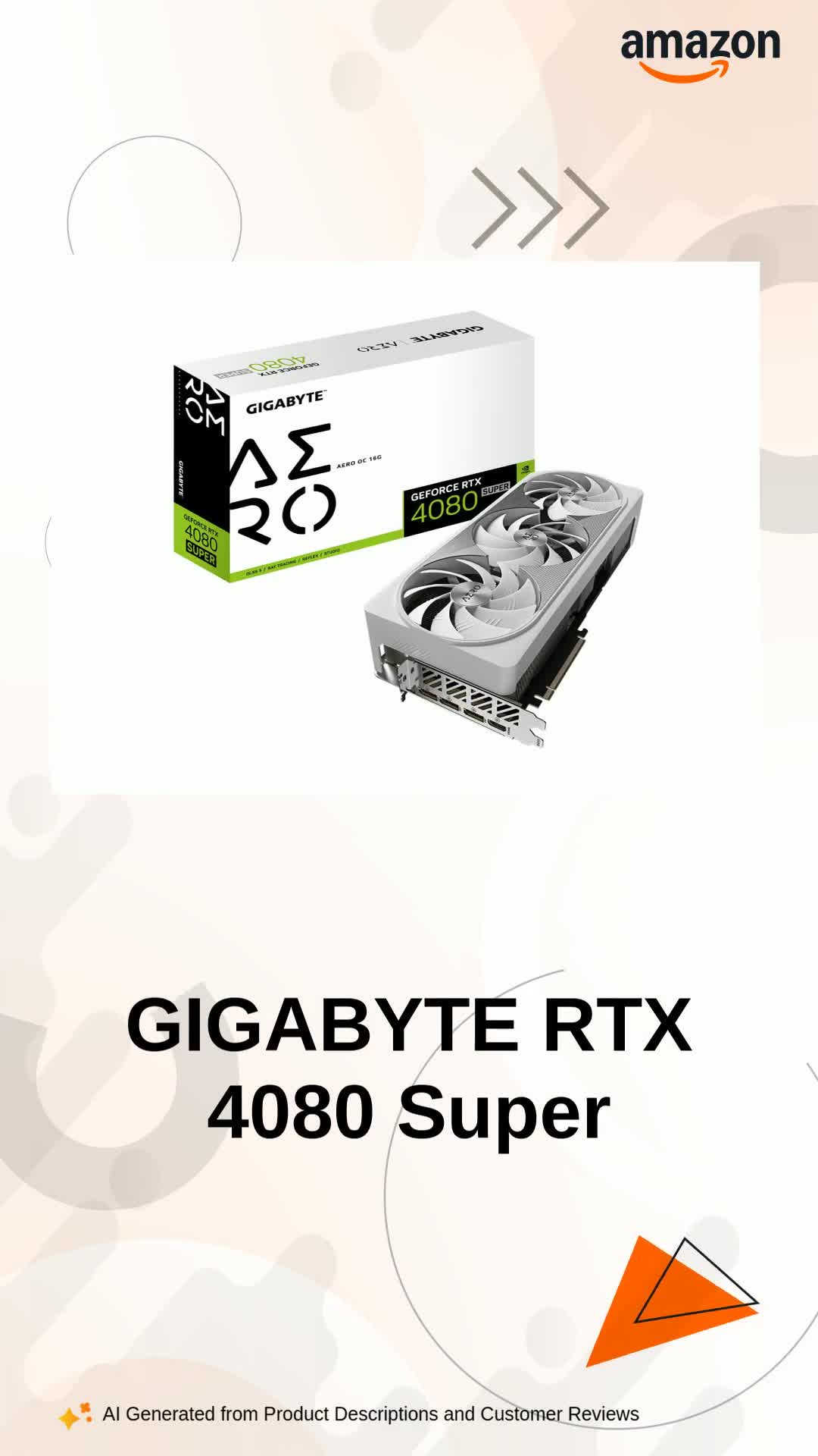 グラフィックボード・グラボ・ビデオカード GIGABYTE AERO OC 16G RTX 4080 SUPER Amazon.in: Buy GIGABYTE GeForce RTX 4080 Super AERO OC 16G