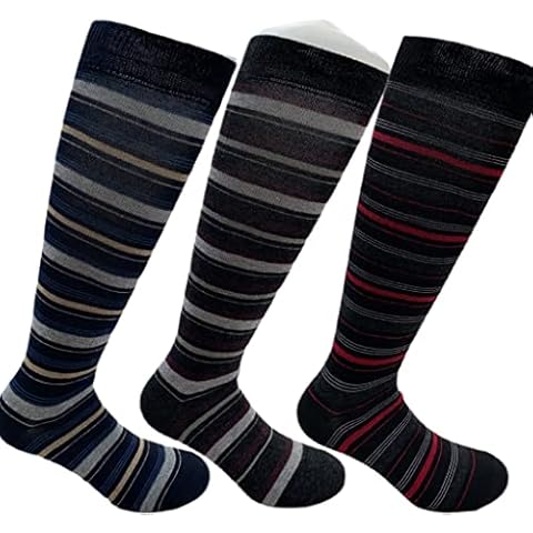 Calze College Men's Long Cotton Socks Cover