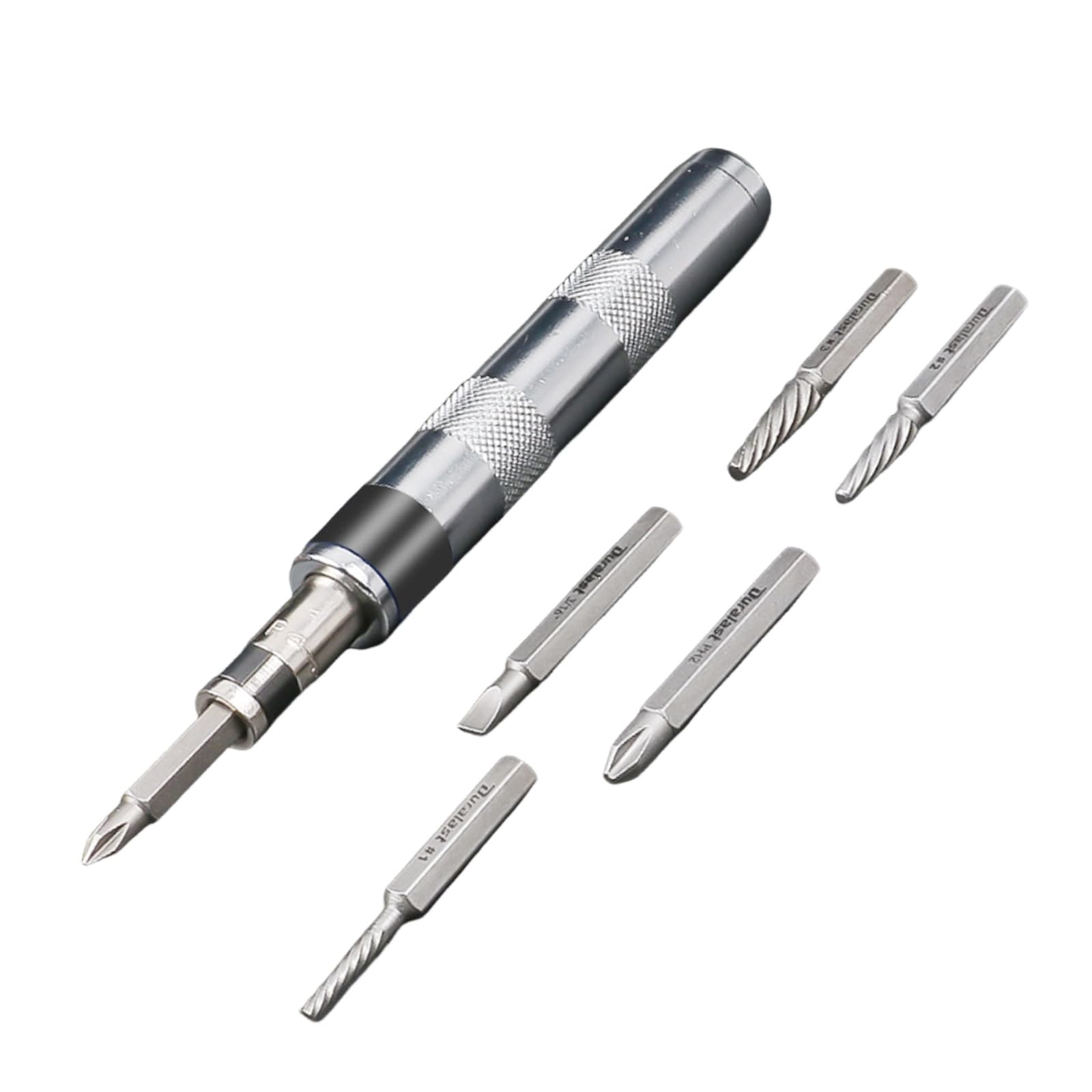 Msioytog Steel Screw Extractor Set Incorporating Impacts Technology For Long Lastingly In Diyer And Professional Repairs Impacts Extractor