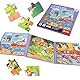 ASTARON Magnetische Puzzle für Kinder, 16-20-25 Teile Feuerrettungs Kinderpuzzle ab 3 Jahre, Beschäftigung für Kinder im Autofahrt Flugzeug, Kindergeburtstag Geschenke