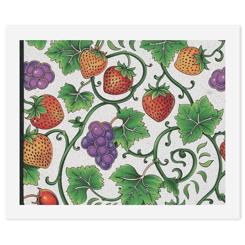 Kit de pintura por números de vides y frutas lienzo digital al óleo RTBKLYQ