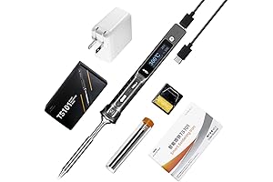 Compact Miniware TS101 Soldering Iron Kit: Precision at Your Fingertips