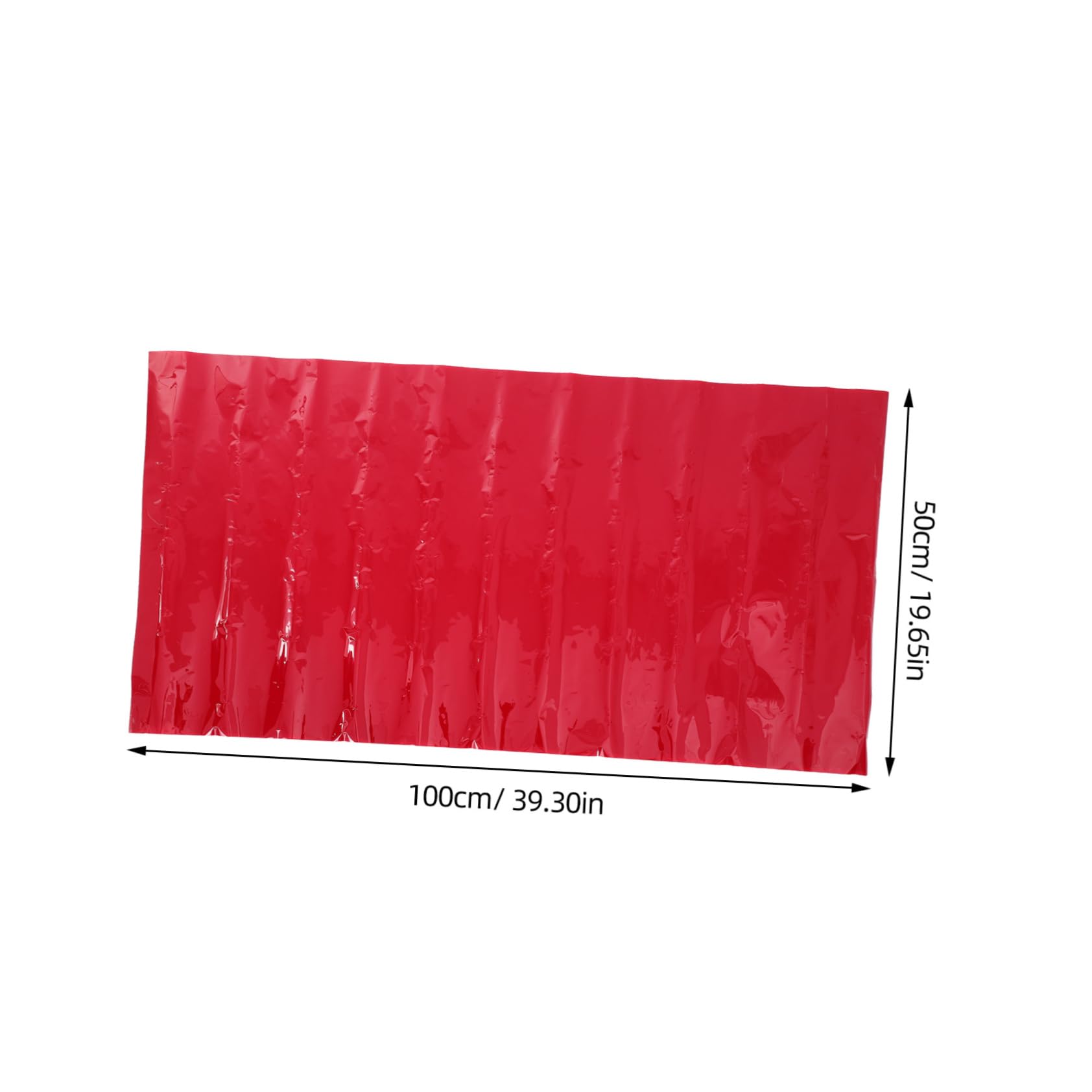 Pet Farbfilterfolie für Beleuchtungsfilter und Farblichtfilter 1,2m X 0,6m Rot zur Lichtkorrektur und Farbmischung bei Party und Bühnenbeleuchtung