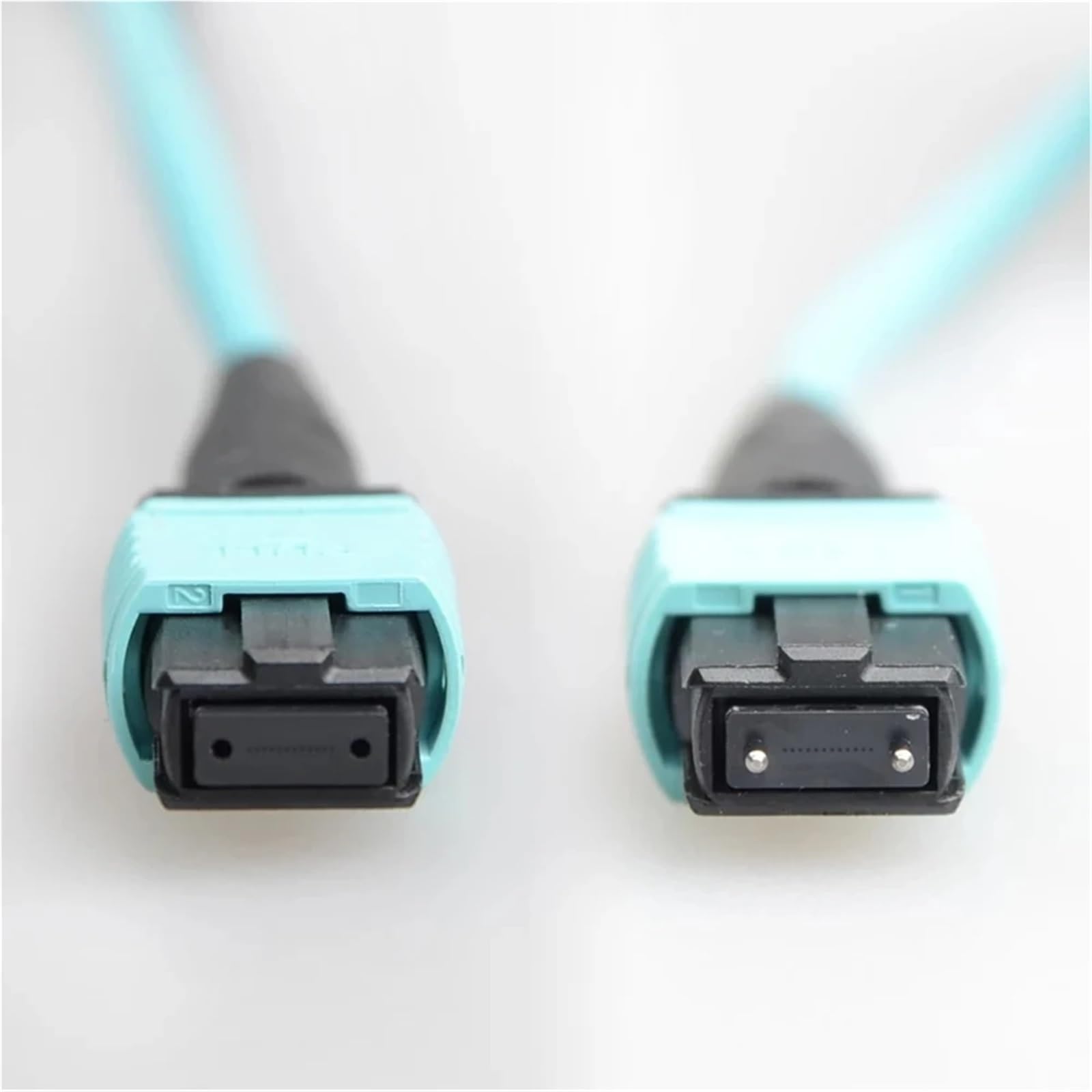Kabel krosowy OM3-300 8 12 rdzeni typ A typ B okrągły żeński męski 3 m 15 m kabel światłowodowy woda kolor OM3 MTP 12 przewodów rozruchowych (50 m, 12C żeński męski A)