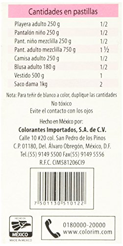 Opiniones y reviews de Colorante Mariposa Colores que puedes comprar esta semana. 3 Imagen adicional