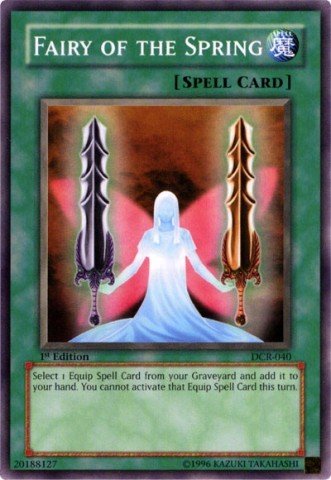 Amazon.com: Yu-Gi-Oh! - Fairy of The Spring (DCR-040) - Dark Crisis -  Unlimited Edition