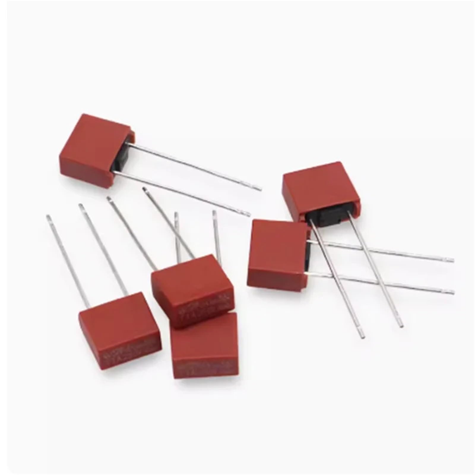 Fusibile quadrato in plastica 392 da 10 pezzi, 1A, 2A, 3,15A, 4A, 5A, 6,3A, 250V, T2A, for scheda di alimentazione TV LCD, fusibile comunemente usato(8A)