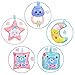 Amagoing Baby Play Gym, Kick and Play Piano Activity Mat with 5 Hanging Sensory Toys for Girl and Boy 3-36 Month