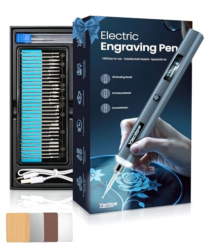 Vanlgs Engraving Pen with LED Light 1