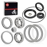 MOTO1988 Front Differential Bearing Seal KIT for Kawasaki Brute Force 650, 750, Prairie 360, 650, 700, Suzuki Twin Peaks 700