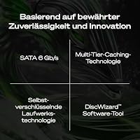 Seagate BarraCuda 1TB, Interne Festplatte HDD, 3.5 Zoll, 7200 U/Min, 64 MB Cache, SATA 6 Gb/s, silber, inkl. Data Rescue Service (ST1000DMZ14) – Ansicht 5