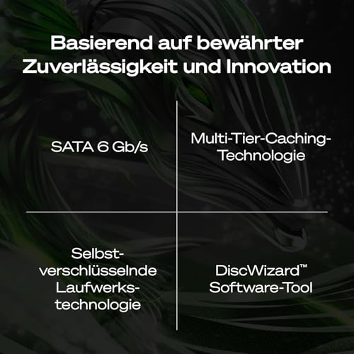 Seagate BarraCuda 2TB, Interne Festplatte HDD, 3.5 Zoll, 7200 U/Min, 256 MB Cache, SATA 6GB/s, silber, inkl. Data Rescue Service (ST2000DMZ08)