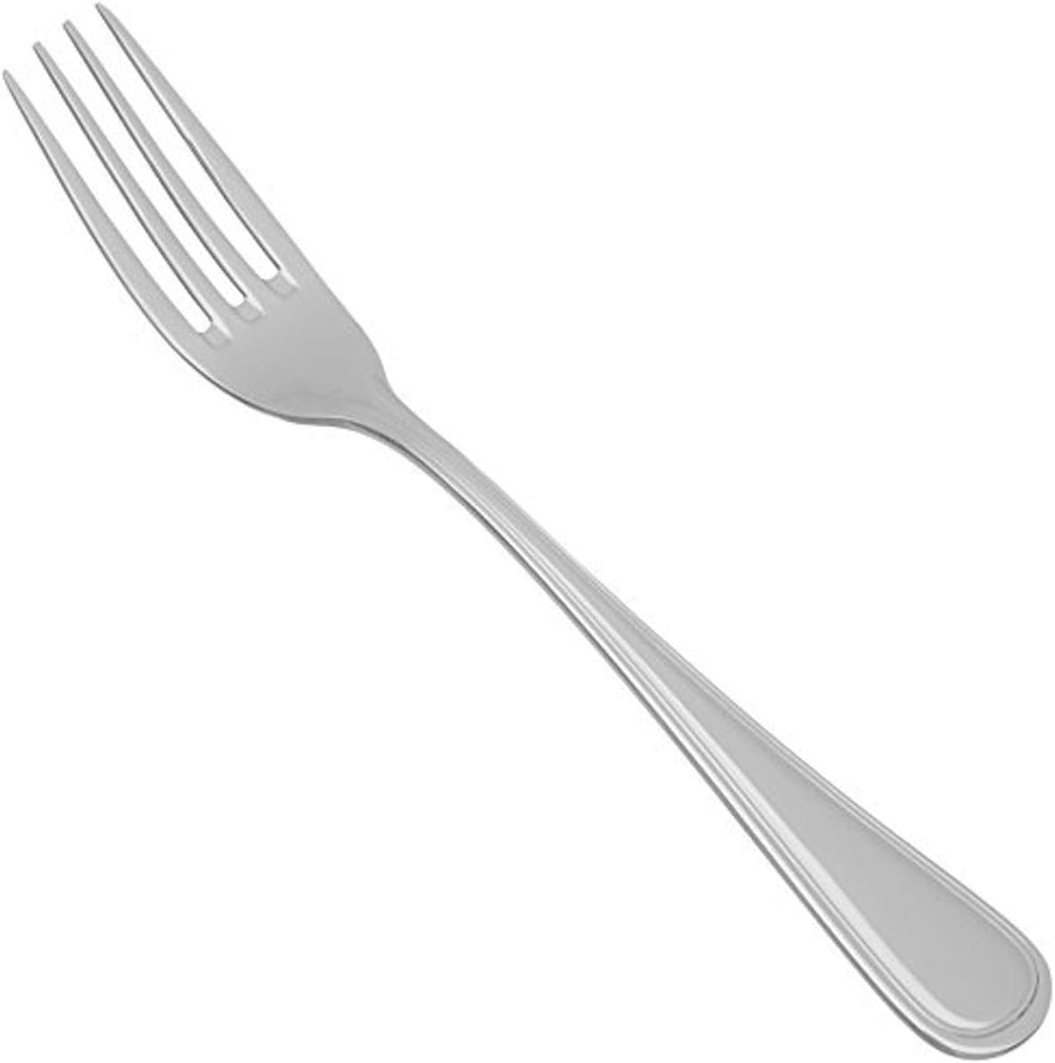 Winco Shangarila Stainless-Steel Table Fork, Extra Heavyweight, 9" (12 Pack)