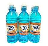 Clear Fruit Peach Fling Flavored Water 6 Pack 16.9oz Bottles