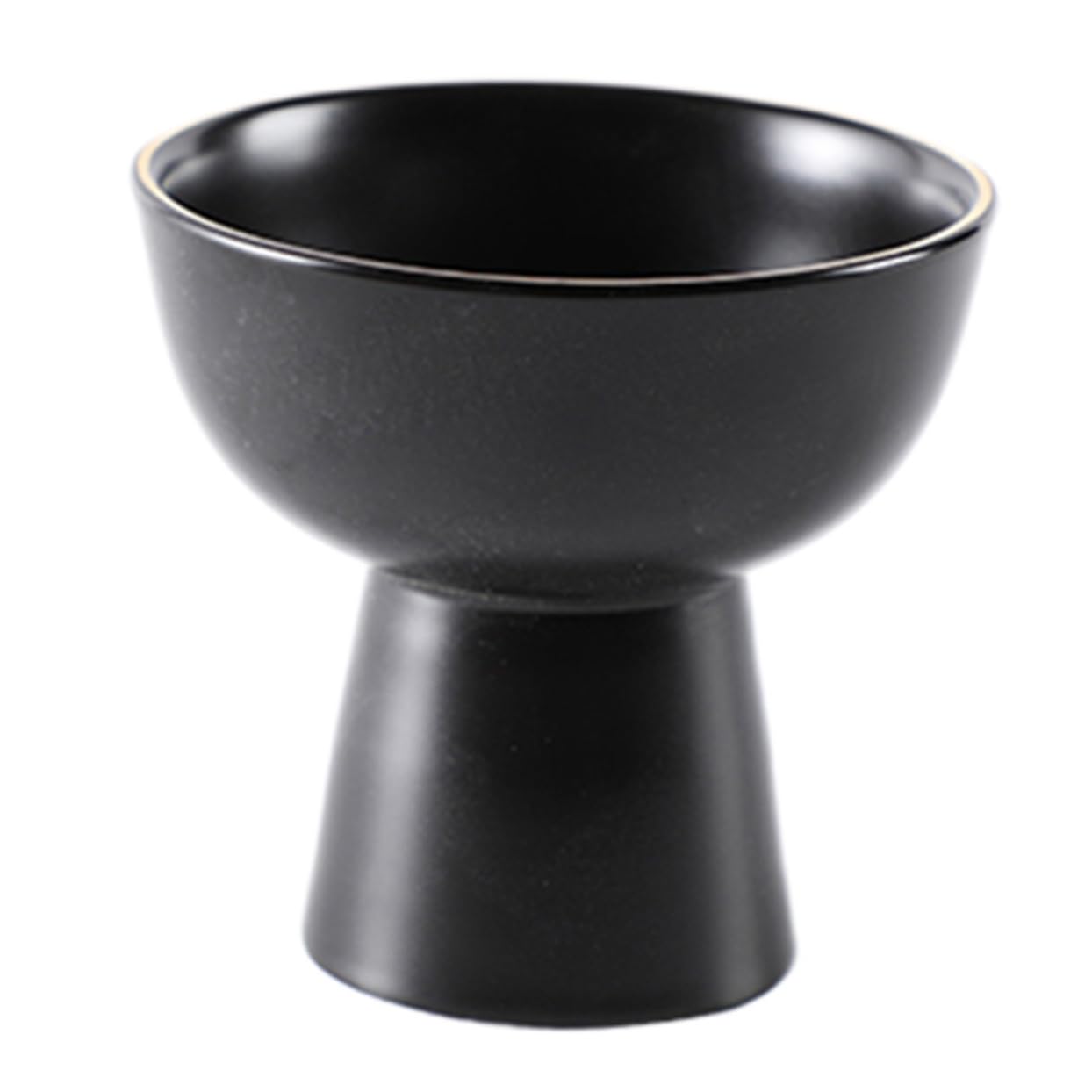 ABOOFAN 3 Pz Coppa dei ricci di mare ciotole per servire snack torta giapponese ice cream gelatto gelato coppette gelato coppa gelato in ceramica tazza da dessert in ceramica Black