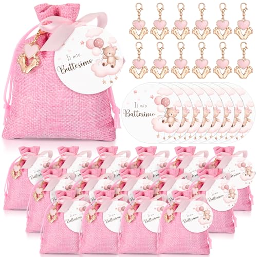 BBTO 30 Set di Regali per il Baby Battesimo Include