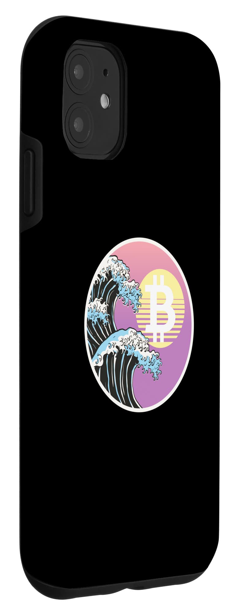 Amazon.co.jp: iPhone 11 ビットコイン 日本アート波型暗号通貨ロゴ スマホケース : 家電＆カメラ