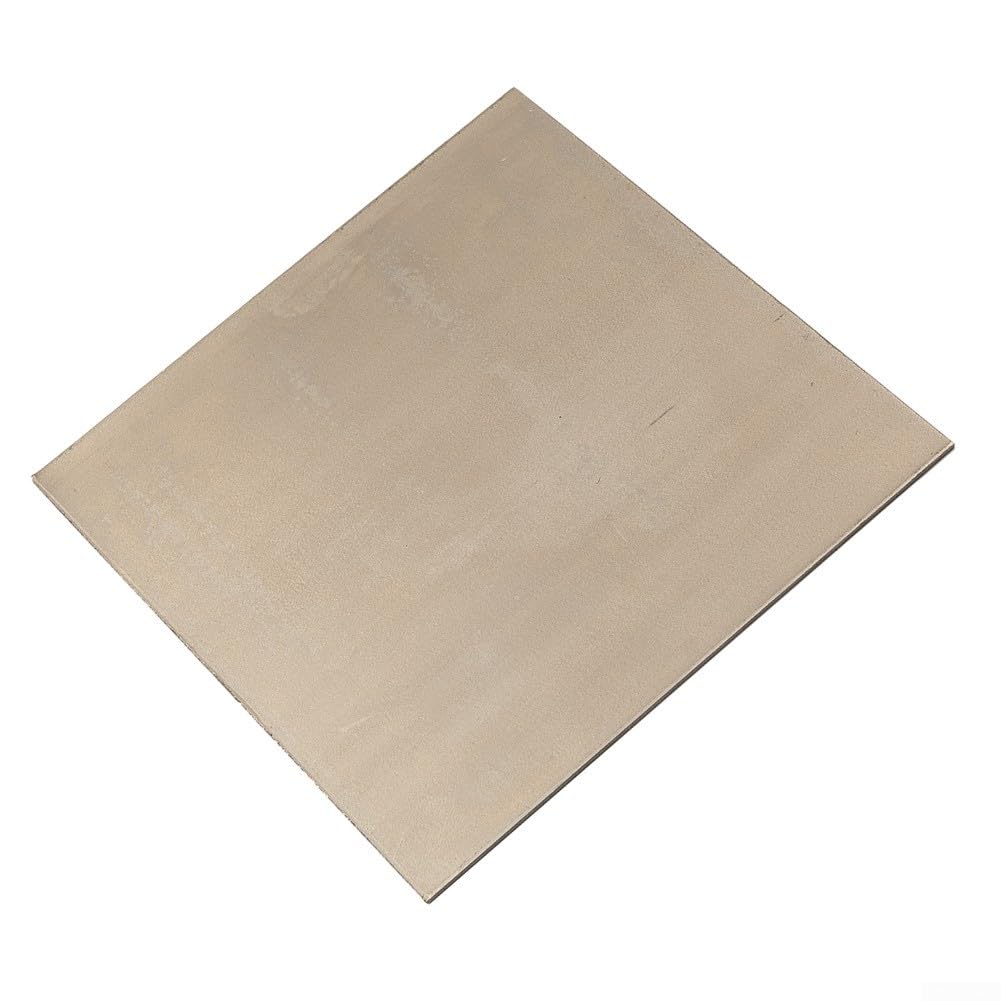 Anode en Nickel 100x100mm, Plaque de Nickel 99.96% pour Le nickelage et la galvanoplastie du Bricolage