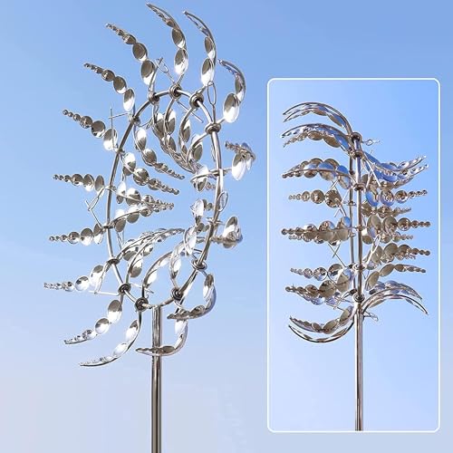 Magische Windmühle,3D Einzigartige Metall Windmühle Einzigartige...