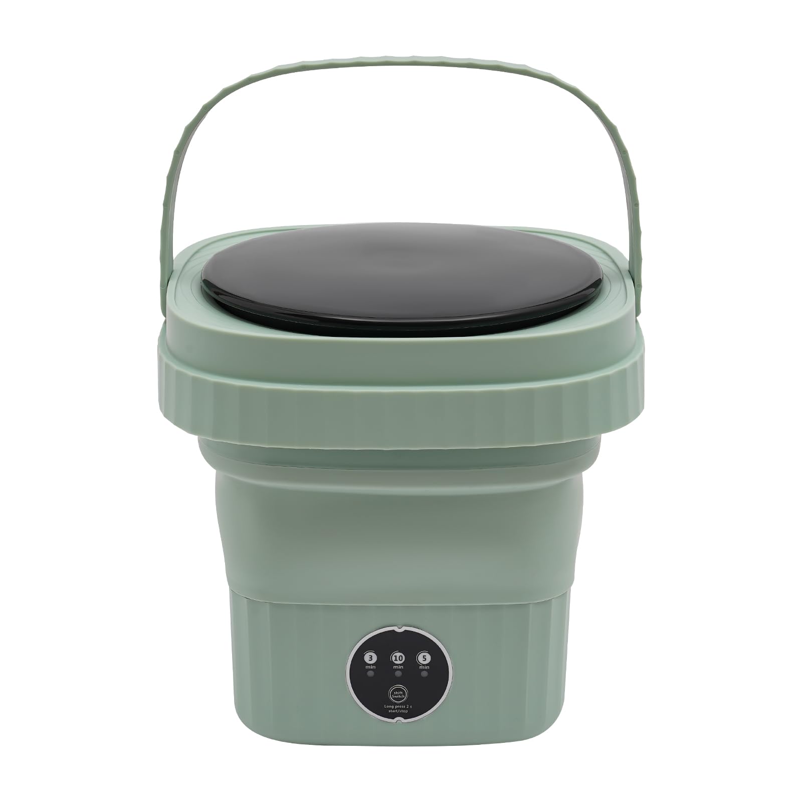 Faltbare Mini-Waschmaschine 1.6kg 6L Tragbare Waschmaschine mit 3-Waschmodi & Faltfunktion Leise Kleine Waschmaschine für Babykleidung, Unterwäsche, Reisen & Zuhause