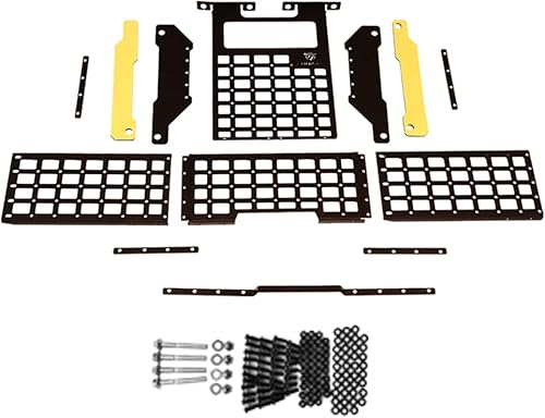 Miniatura 7 de Gobison Molle Panel de techo para Jeep Wrangler JL JLU JT Gladiator 2018-2023 Fácil instalación