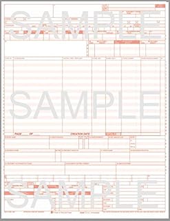 UB04 CMS 1450 claim form 2500 sheets