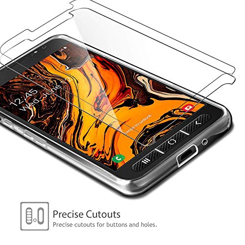 Cover per Samsung Galaxy Xcover 4/4S + [2 Pack]