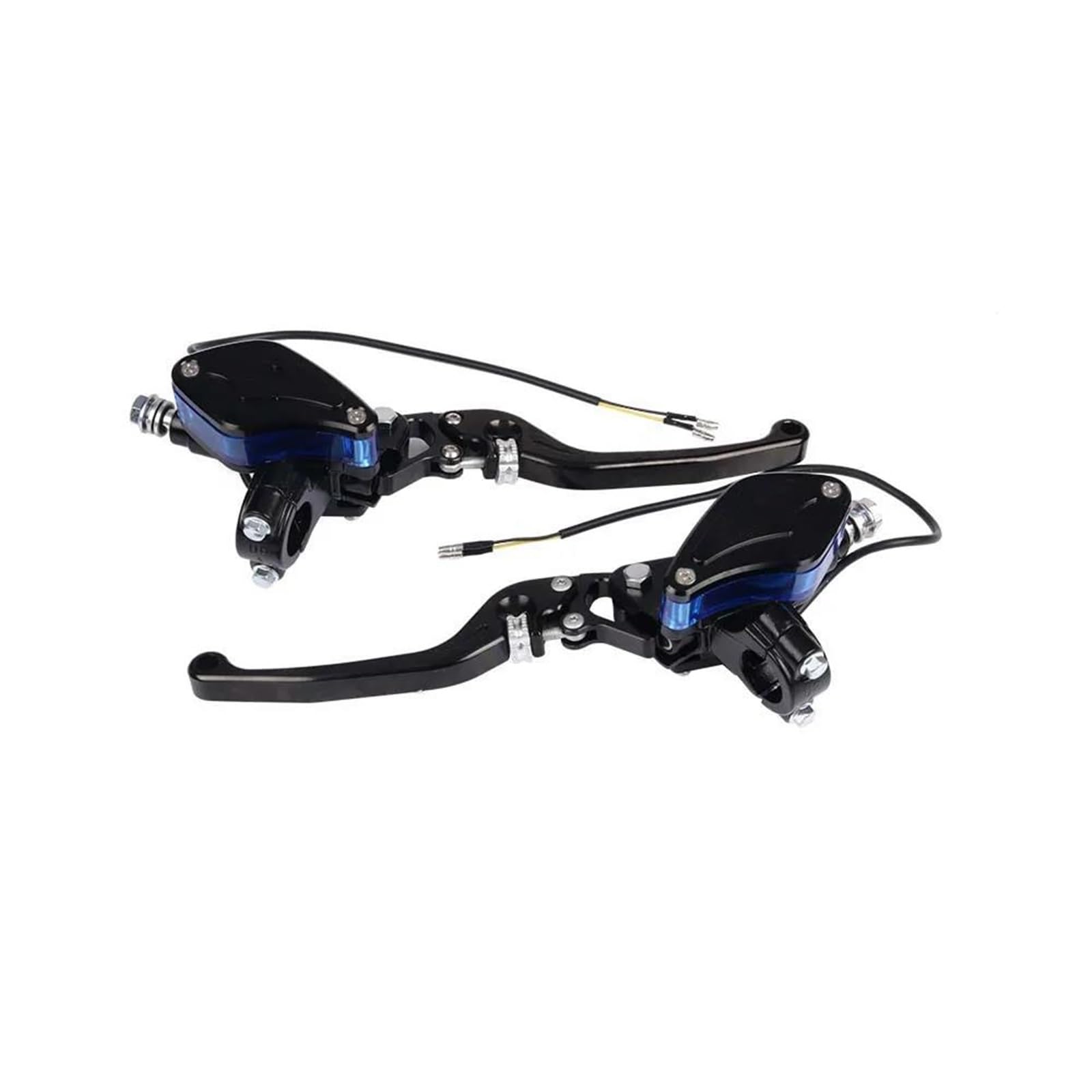 Motorbike Hand Brake Lever for Super SOCO TC Max TS Pro TS LITE TSX Motorcycle Hydraulic Brake Lever Brake Master Cylinder Fluid Reservoir Clutch Brake Handle Levers (Color : Black)