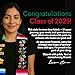 Deluxe Mexican Graduation Sash 2025 | Embroidered Graduation Stole Class of 2025 | Authentic Mexican Art Serape Stole Mexican Sash for Graduation 2025