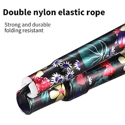 Elegant Walking Cane for Women, Foldable & Adjustable Cane for Seniors with Self-Standing Tip | Lightweight Mobility Aid for Stability & Balance Support