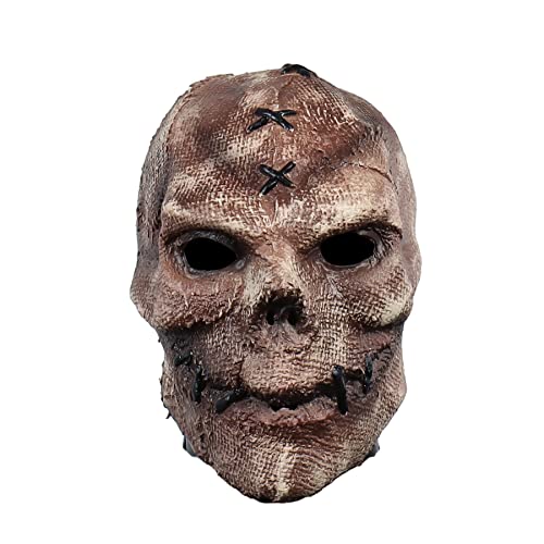 Vmonke Creepy Full Head Skull Mask Halloween Scary Latex Helmet For Cosplay Party Props thumb #5